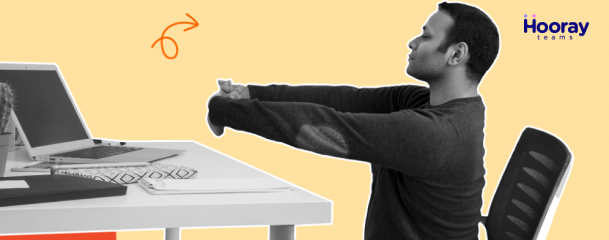 virtual wellness activities - chair yoga