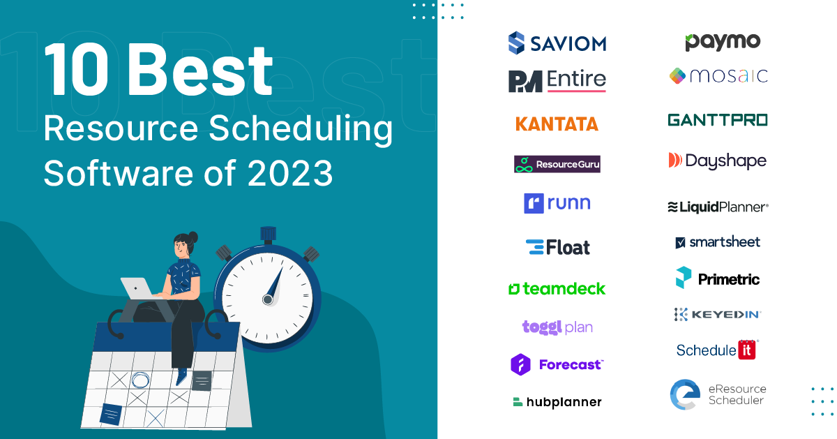 10 Best Resource Scheduling Software of 2023
