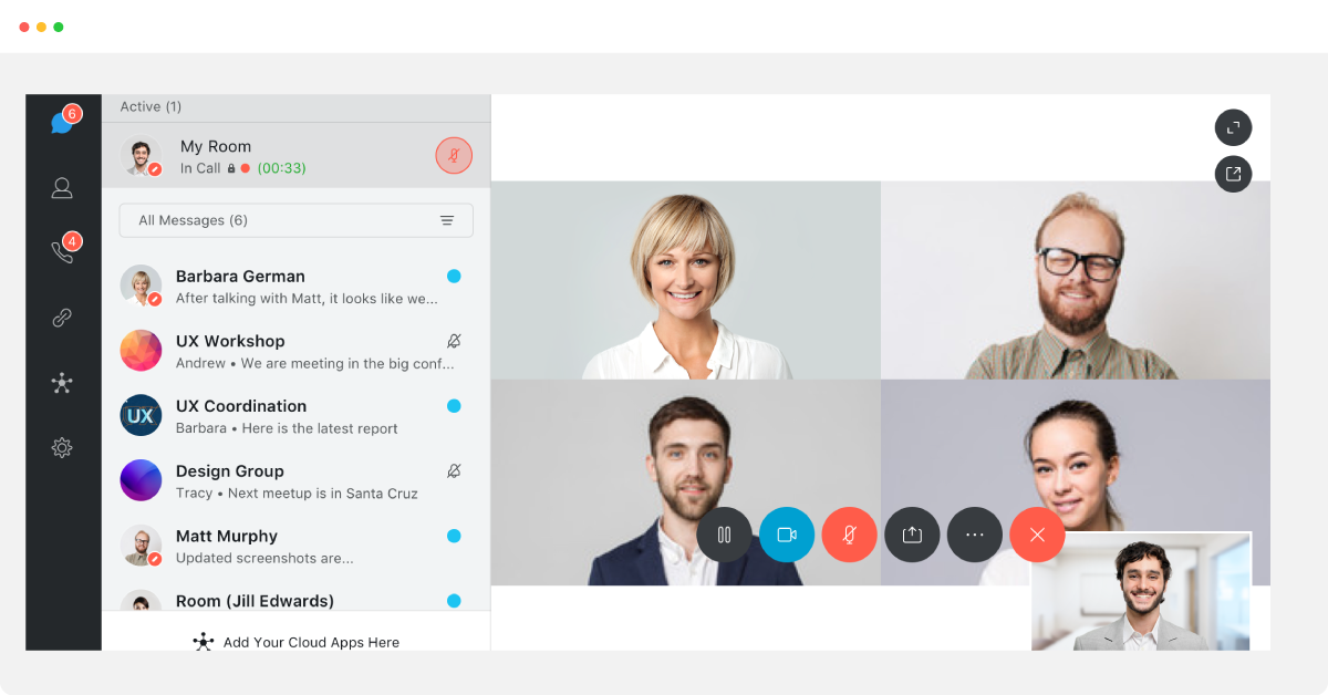 Cisco WebEX Meeting Center