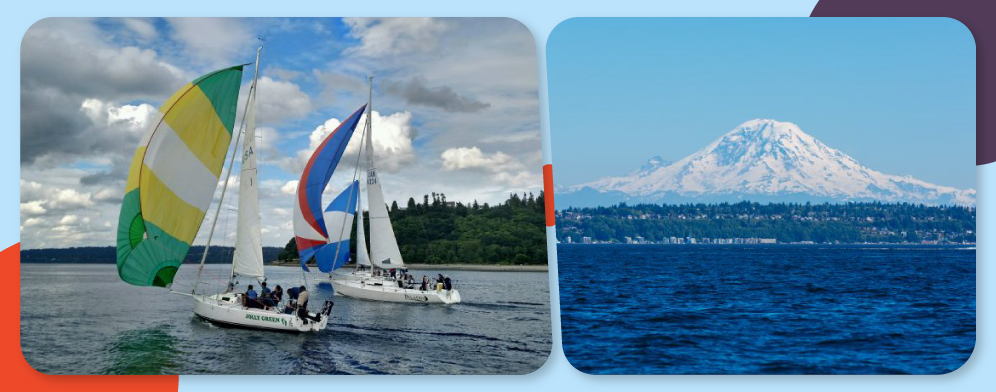 Enjoy Sailing by Seattle Waterfront