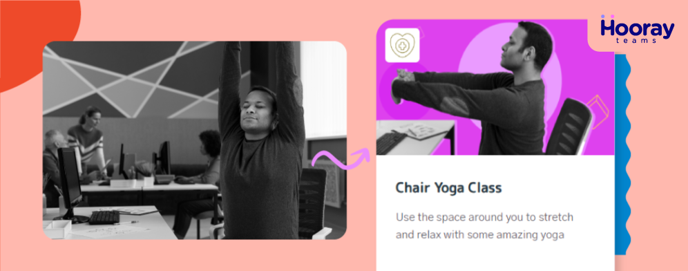 chair yoga classes - Hooray Teams