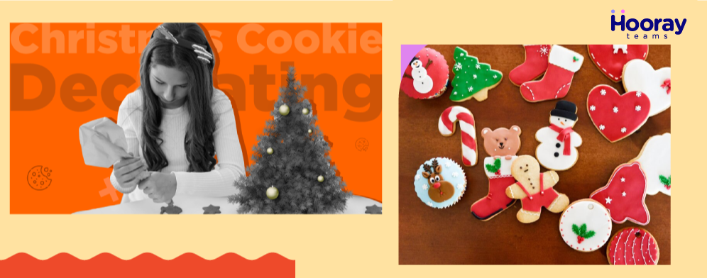 vest virtual secret Santa ideas - Cookie Decorating