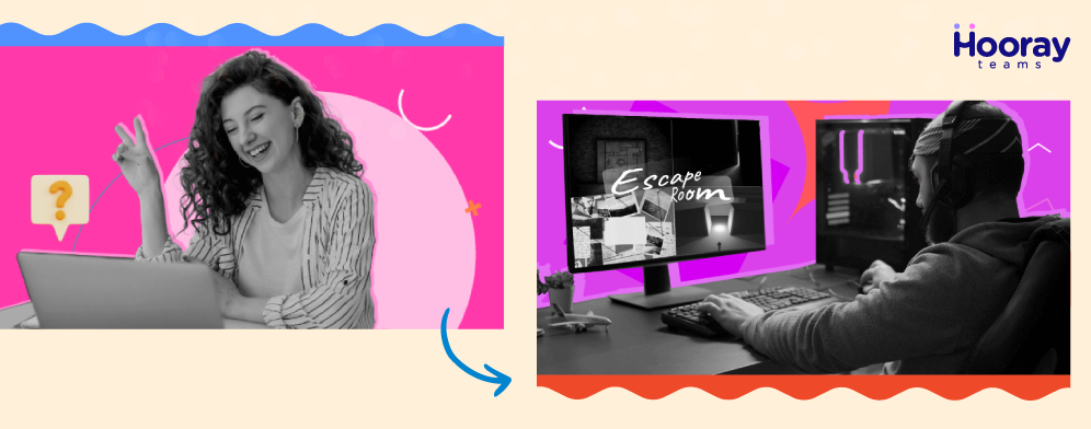 virtual happy hour games - Hooray Teams