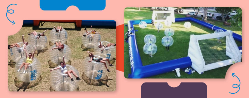 Play Bubble Soccer - Team building activities in Sydney