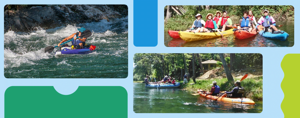 Kayaking on the Trinity River - team building activity in Dallas