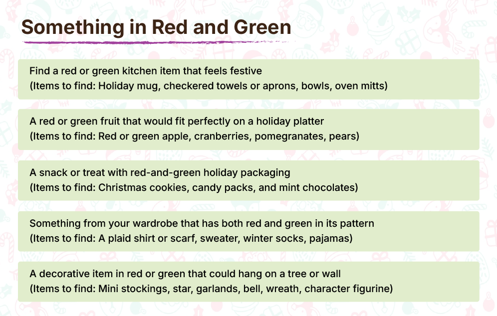 Something in Red and Green