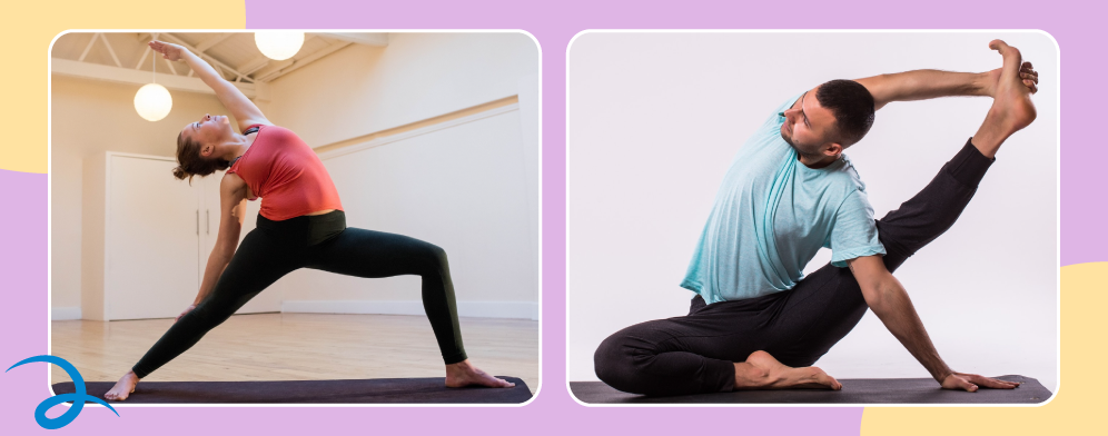 yoga session
