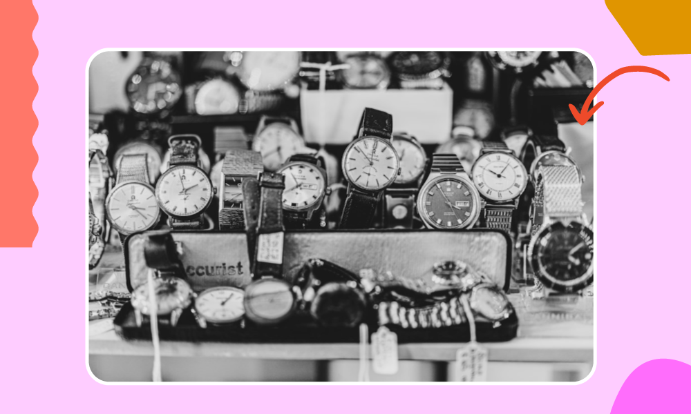 Tissot online product marketing